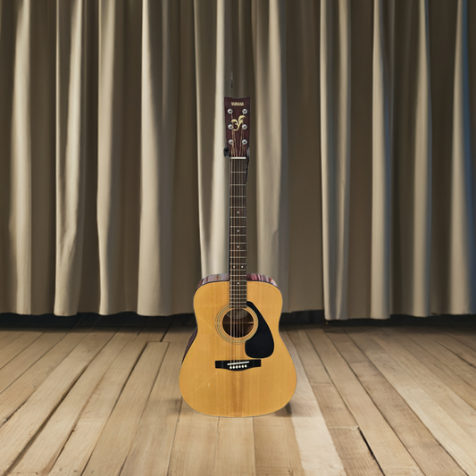Previously Owned Yamaha FG401 Acoustic Guitar With Hardcase
