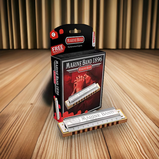 Hohner Marine Band 1896 F Harmonica