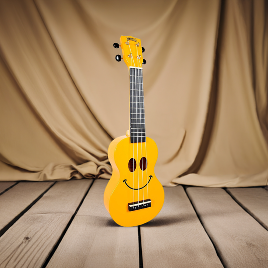 Mahalo Yellow Smile Ukulele