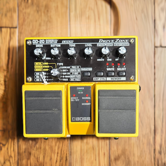 Used Boss OD-20 Guitar Pedal