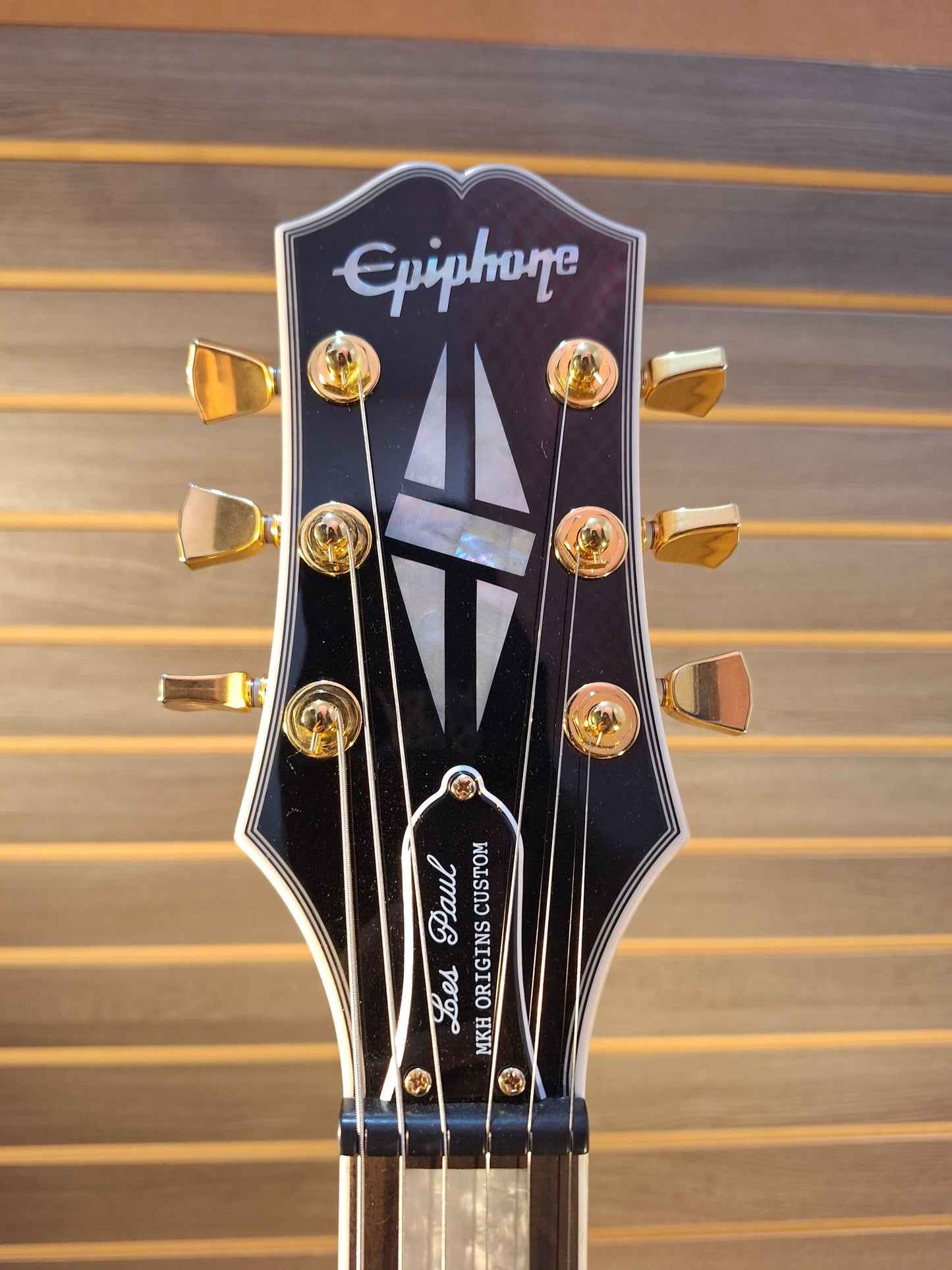 Epiphone Matt Heafy Les Paul Custom Origins With Hard Case Bone White