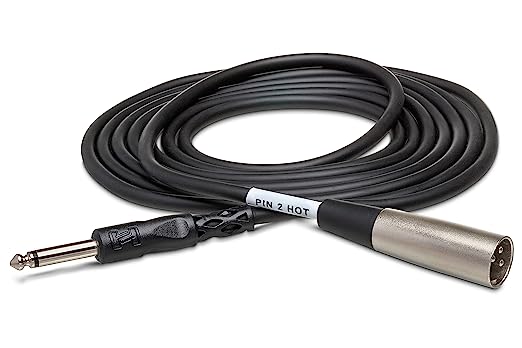 Hosa Unbalanced Interconnect PXM-110 Cable 10 ft.