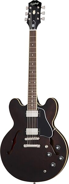 Epiphone Jim James ES-335 Signature Semi-hollow Electric Guitar - Seventies Walnut With Hardshell Case