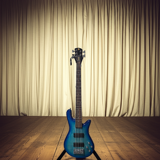 Used Specter Blue Ocean C-5 Plus 5 String With Case