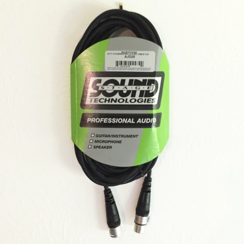 Sound Stage Technologies LO-Z20 Foot Mic Cable XLR