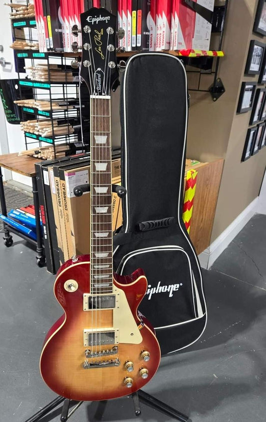 Epiphone Les Paul Standard 60s Figured Dr. Ephiphone Series Electric Guitar With Premium Gig Bag