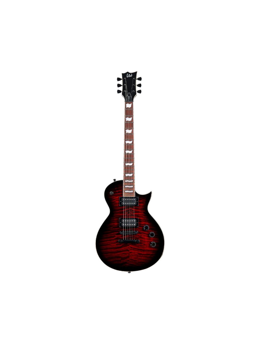 LTD EC-256QM See Thru Black Cherry SB Electric Guitar