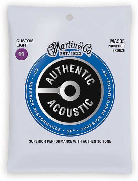 Martin Custom Light MA535 Phosphor Bronze Acoustic Strings