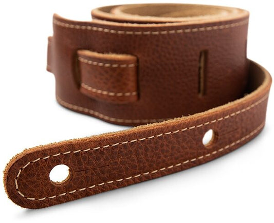 Taylor Strap Sanded Suede Medium Brown 2.5 Inch
