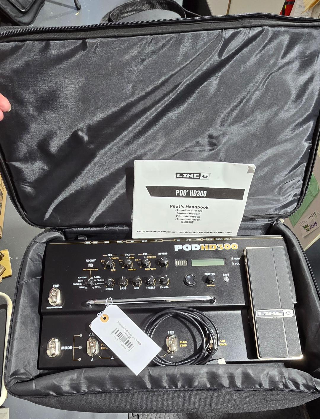 Previously Owned Line 6 POD HD 300 Effects System