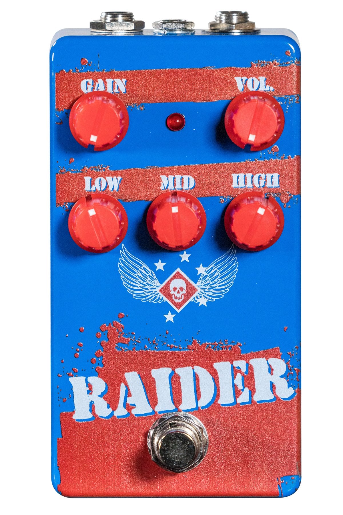 Fallen Raider Audio Raider Overdrive And Distortion Pedal