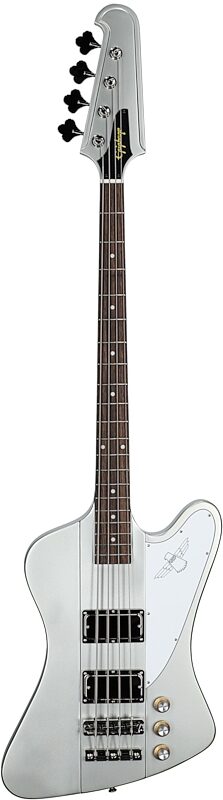 Epiphone Thunderbird '64 Electric Bass. Silver Mist W Premium Gig Bag