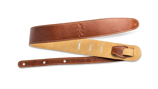 Taylor Strap Medium Brown Leather/Suede 2.5 Inch
