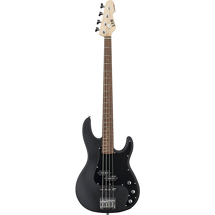 LTD AP-204 Black Satin Electric Bass Guitar