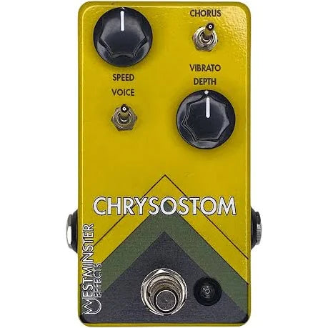Westminster Effects Chrysostom Chorus/Vibrato Pedal for Electric Guitar