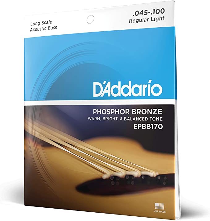 D'Addario .045-100 EPBB170 Acoustic Bass Strings