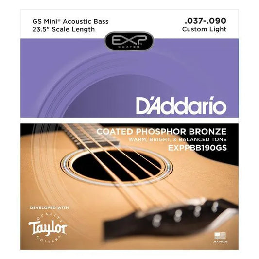 D'Addario GS Mini Acoustic Bass 23.5" Scale .037-.090 Strings