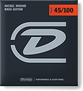Dunlop Nickel Wound Bass Guitar Strings 45/100