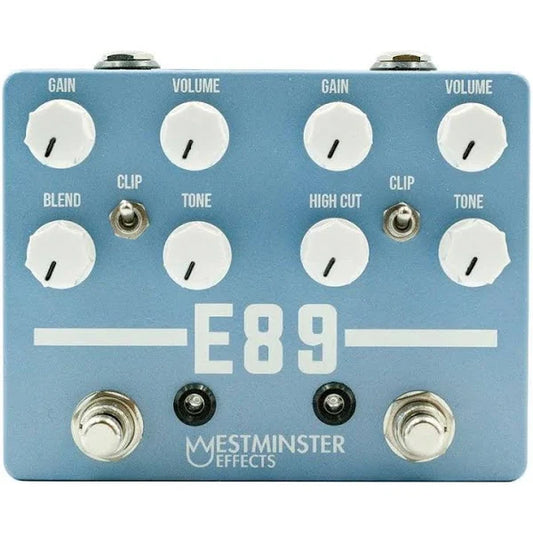 Westminster Effects E89 Dual Overdrive V2 Pedal for Electric Guitar