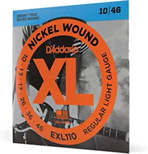 D'Addario EXL110 Regular Light Gauge Electric Strings