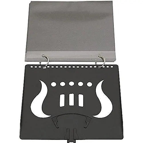 Music Flip Folder for Lyres on Marching Band Instruments