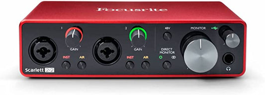 Focusrite 2i2 3rd Generation USB Audio Interface