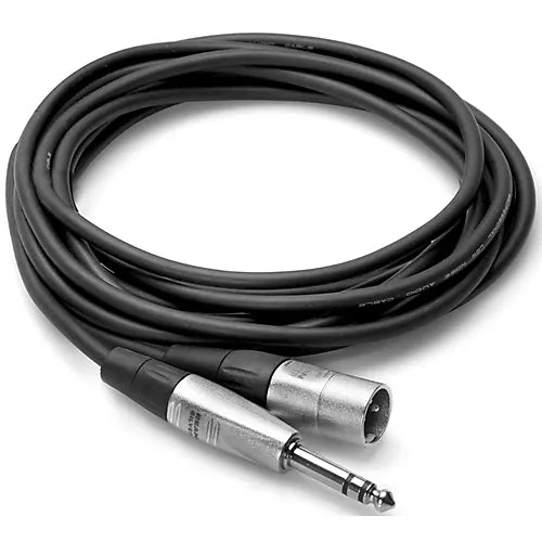 Hosa Technology Pro Series HXS Interconnect XLR3F TO 1\4 in TRS 5ft Cable Pro Audio Accessory