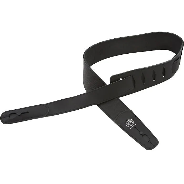 Lock-it 2.75 Inch Black Leather Strap