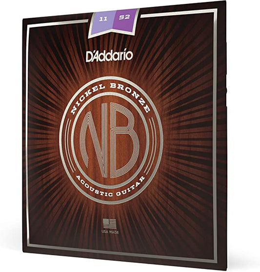 D'Addario Nickel Bronze 11\52 Accoustic Strings