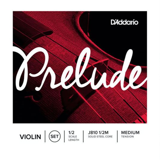 D'Addario Violin 1/2 Scale Medium Strings