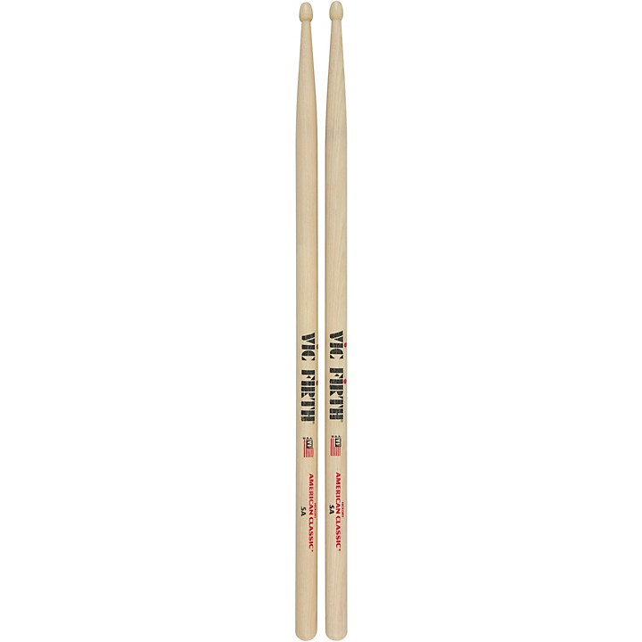 Vic Firth 5A American Classic Drumsticks Drum Gear